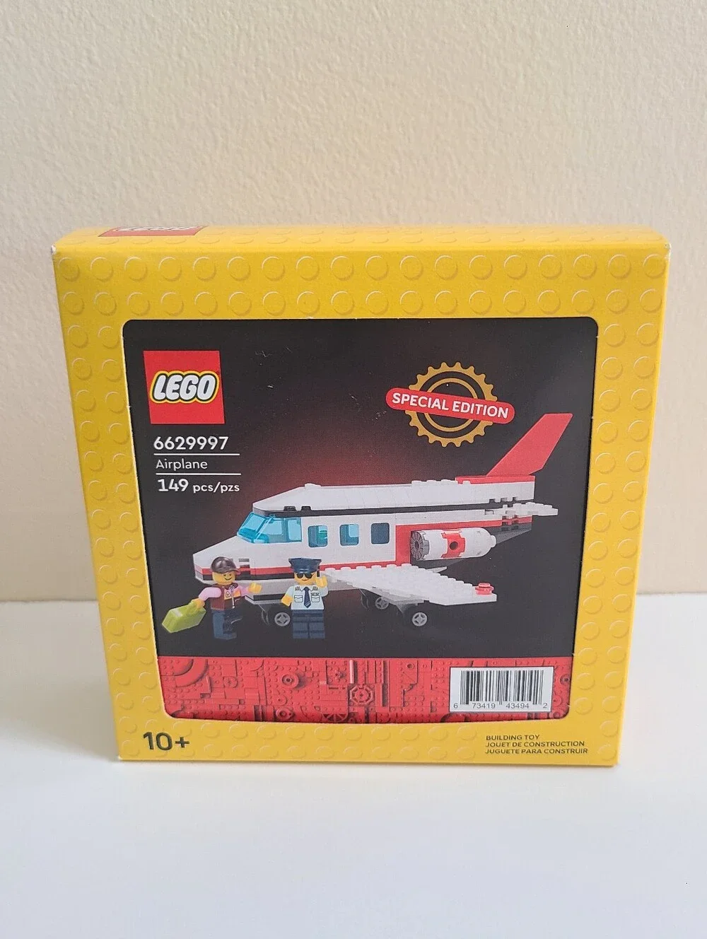 SEALED LEGO Special Edition Airplane Set #6629997 Limited Edition GWP  5010053
